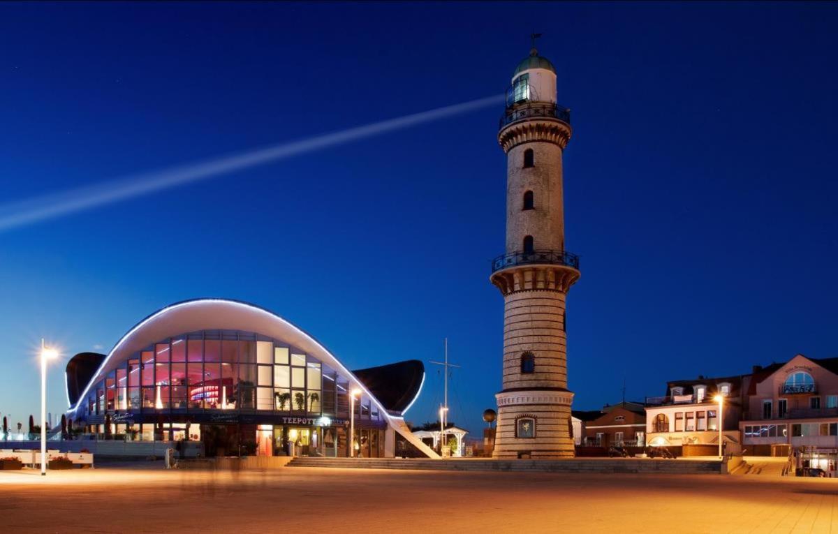 Promenadenblick/Vordeck Lägenhet Rostock Exteriör bild